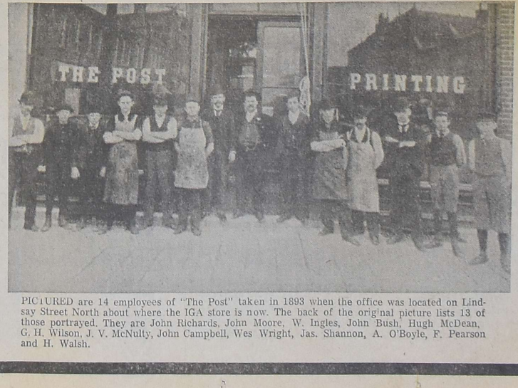 Successor to the Enterprise: Our History Through the Lindsay Post
